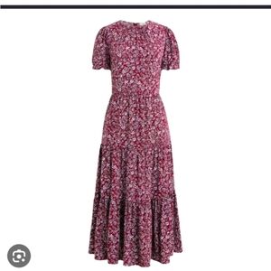 J. Crew Factory Tiered Dress